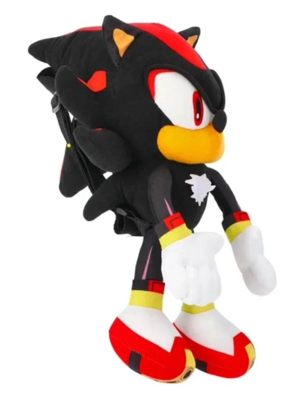 Sonic The Hedgehog‎ Shadow Plush Backpack 14” SEGA Black Red Kids Bag NWT